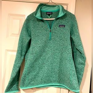 Blue-Green Patagonia Pullover